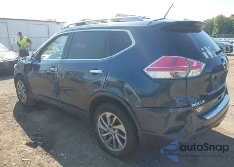 2015 Nissan Rogue Sl z USA, uszkodzony, nr VIN 5N1AT2MV0FC898129